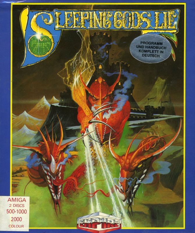 Sleeping Gods Lie box art for Amiga